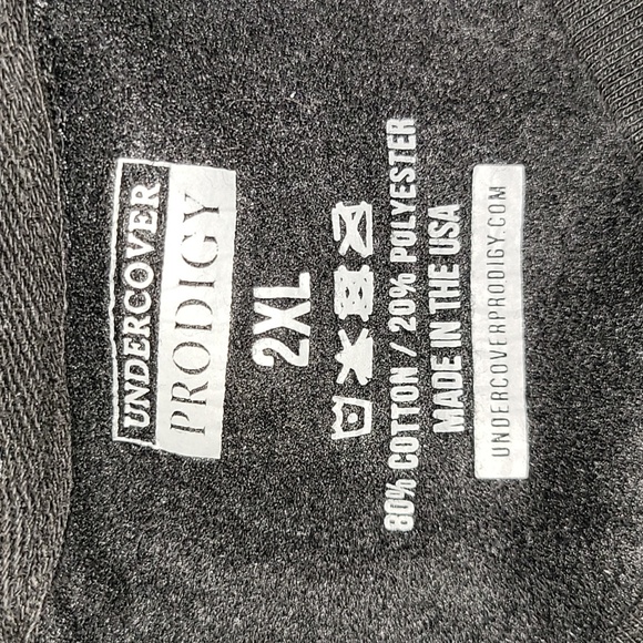 Made in the USA. Undercover Prodigy. UP. Crewneck sweatshirt. Men's size 2XL - Picture 2 of 15
